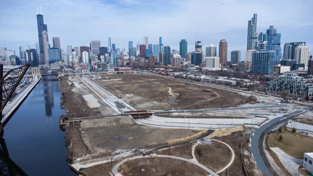 Chicago Fire Unveils $650 Million Soccer Stadium Plan For South Loop 