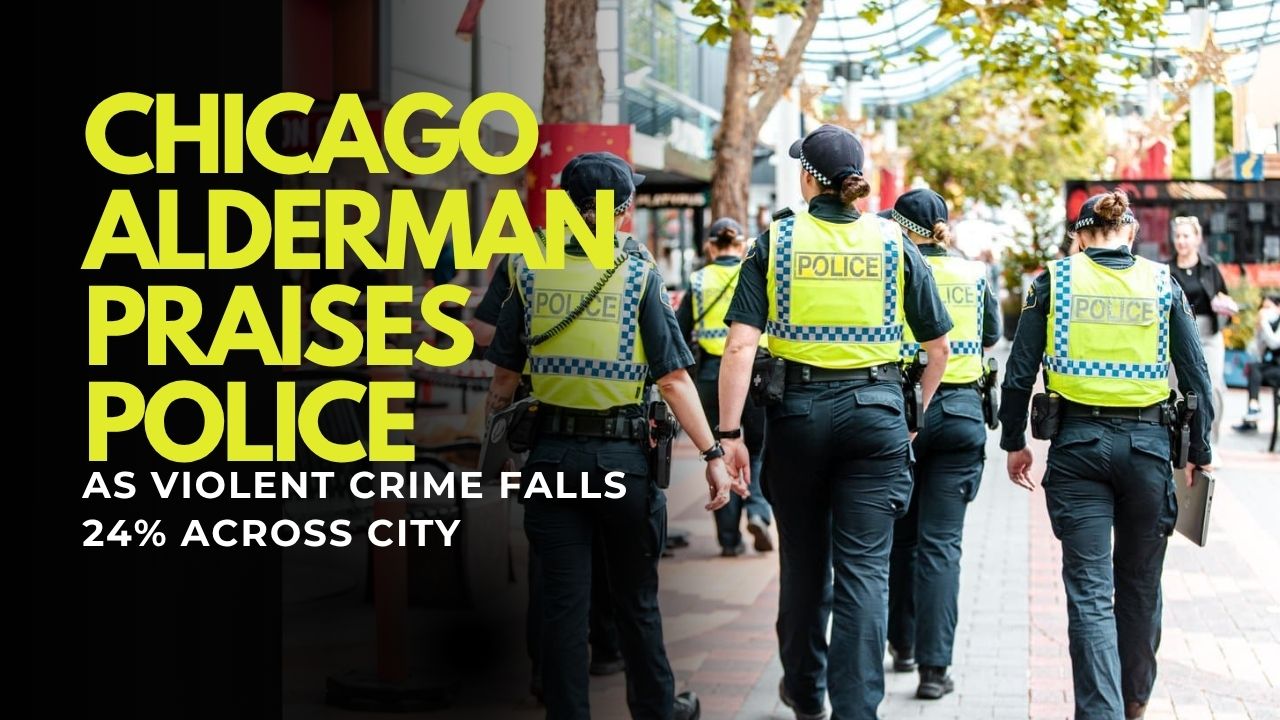 Chicago Alderman Praises Police As Violent Crime Falls 24% Across City