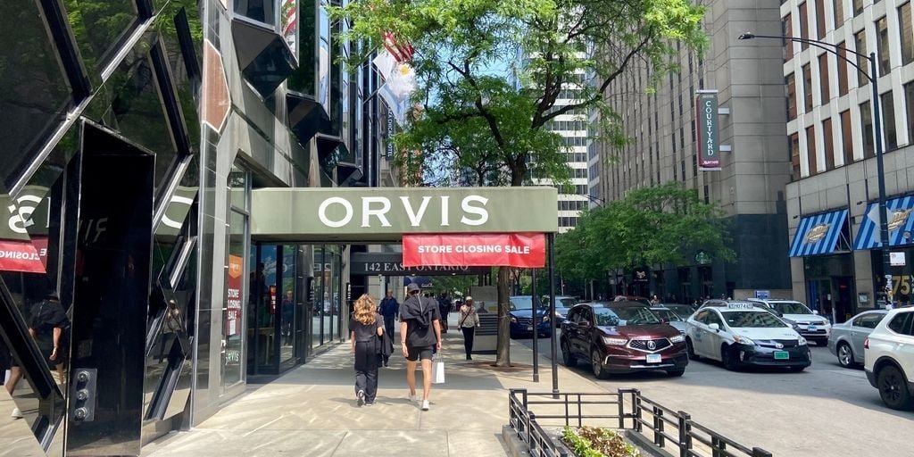 Orvis To Exit Chicago’s Magnificent Mile After 20+ Years