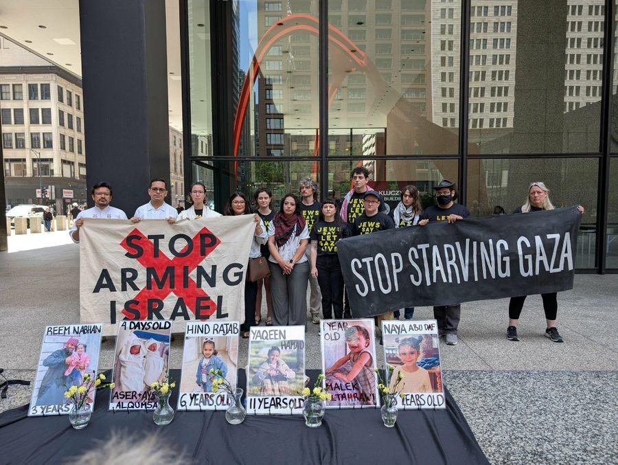 Chicago Protesters Rally Against U.S. Strikes on Iran, Call for Peace Over Escalation