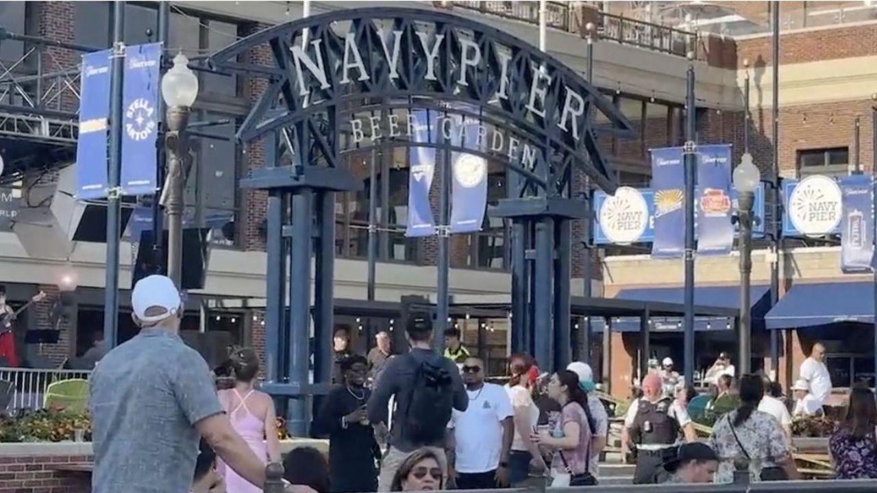 Man Fatally Stabbed in Domestic Altercation at Navy Pier Beer Garden