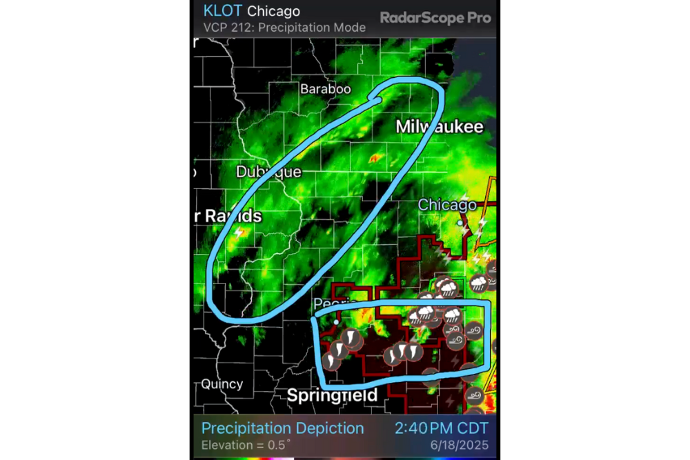 Chicago Faces Flooding Risk as Slow-Moving Storms Sweep In From the West