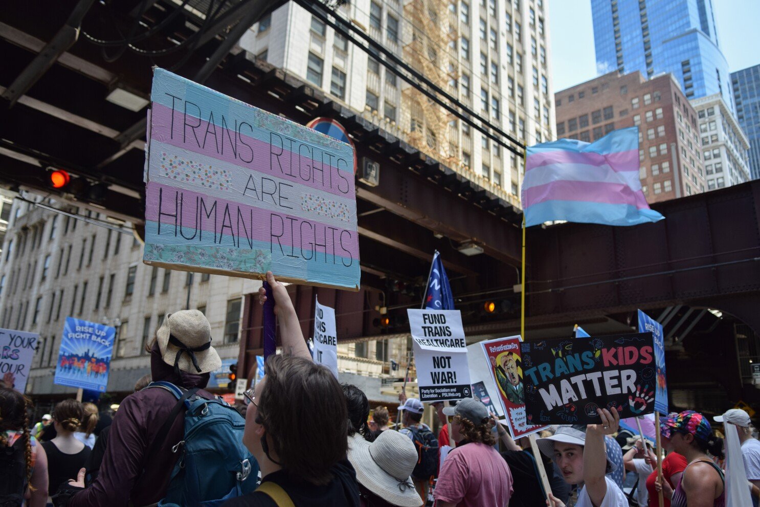 Chicago Residents Protest Supreme Court Ruling on Trans Youth Healthcare