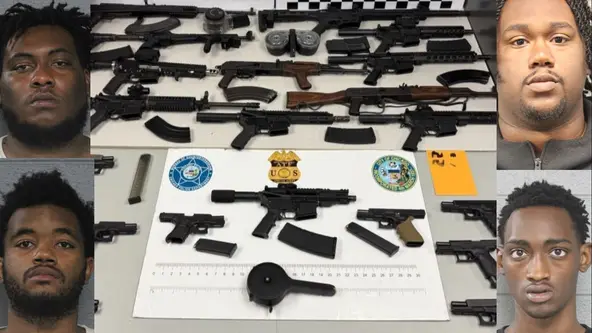 Chicago Police Seize 20 Guns, Charge 5 in Firearm Trafficking Investigation