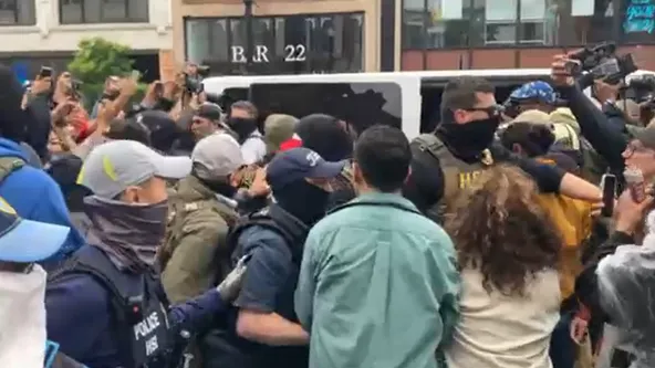 ICE Detains Immigrants Outside Chicago DHS Office, Sparks Citywide Outrage