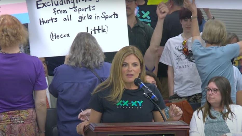 Naperville School Board Meeting Erupts Over Trans Athlete Controversy