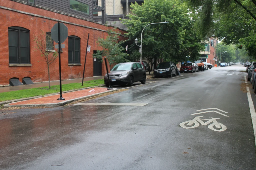 Wood Street In West Town To Become One-Way — After Years Of Debate Over Bike Lanes