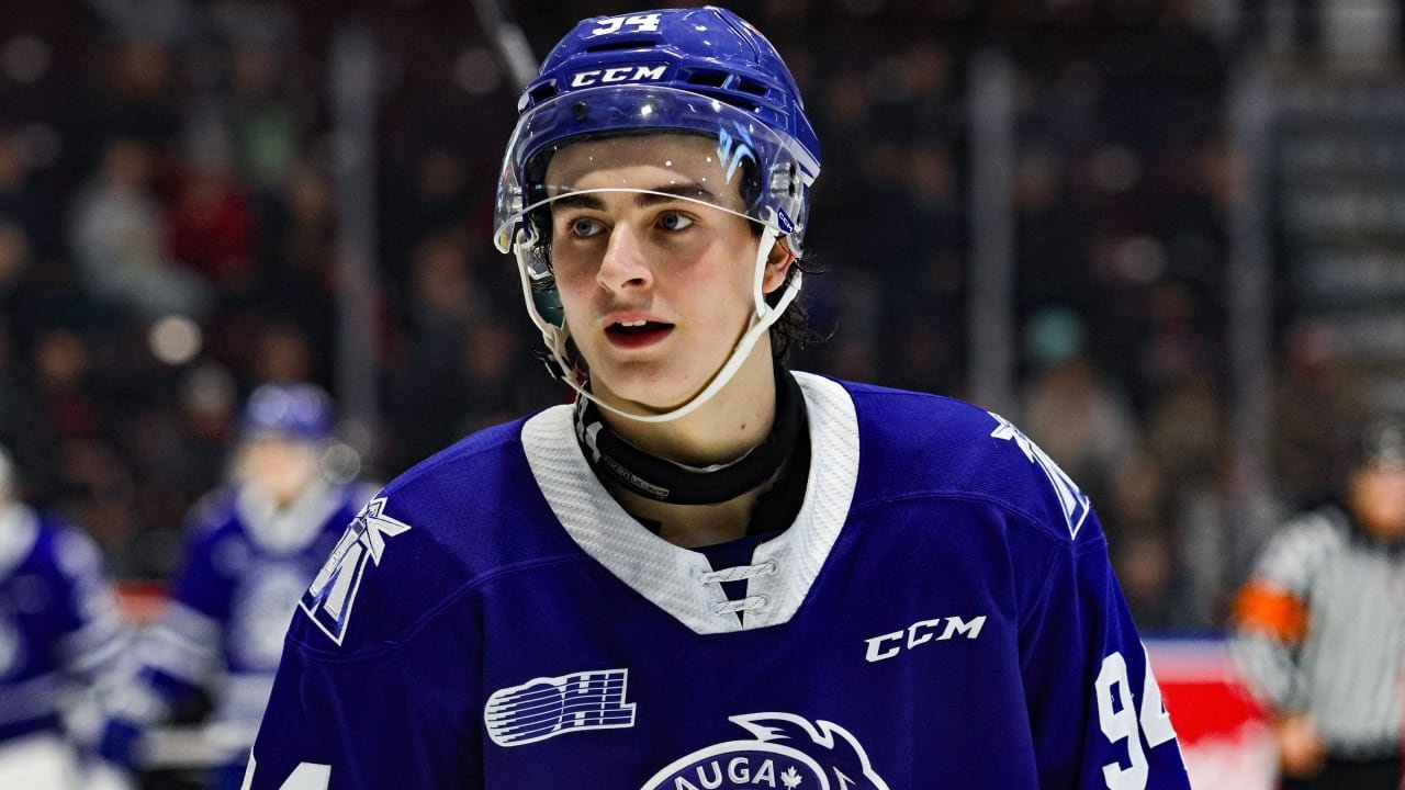Chicago Blackhawks Eye Porter Martone for No. 3 NHL Draft Pick