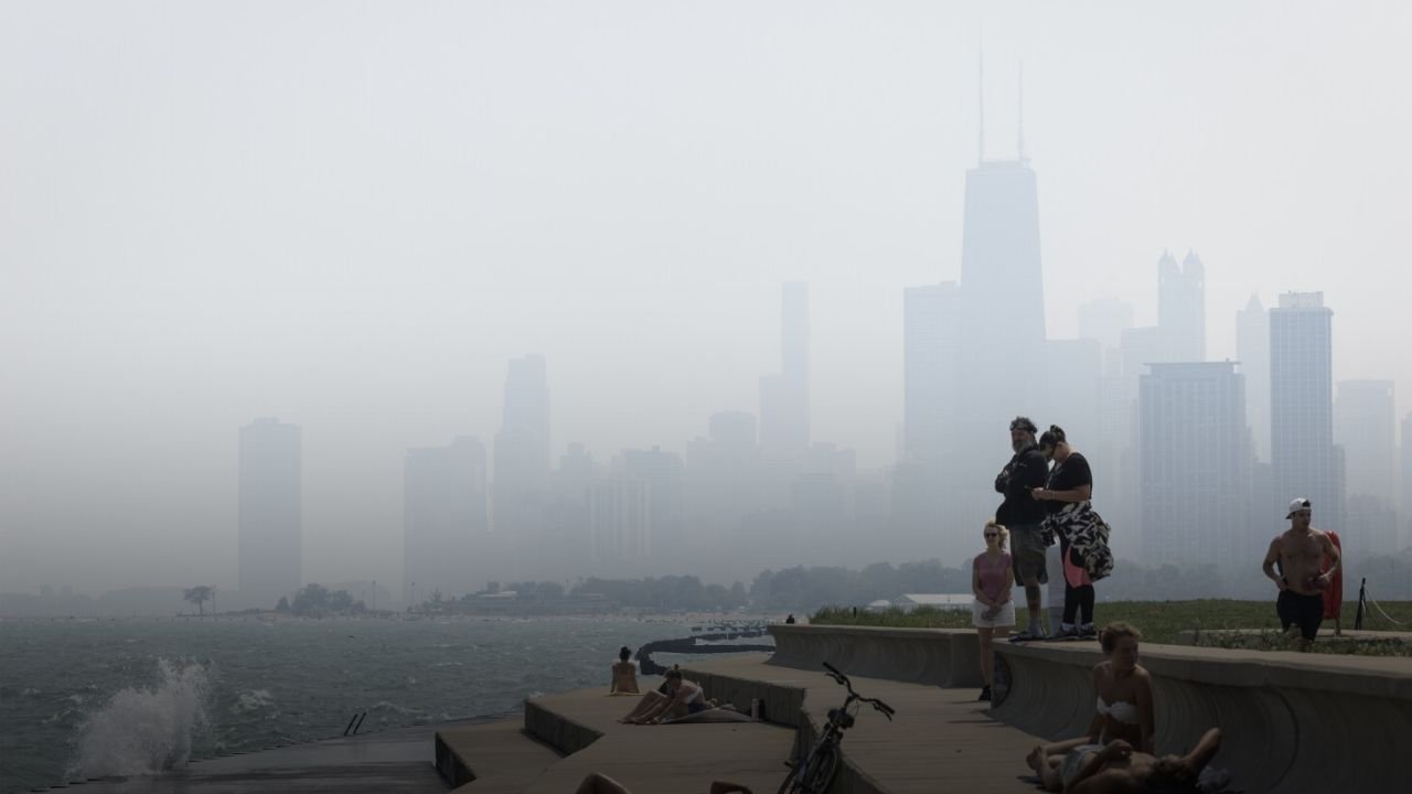 Chicago Air Quality Expected To Improve After Days of Hazy Skies